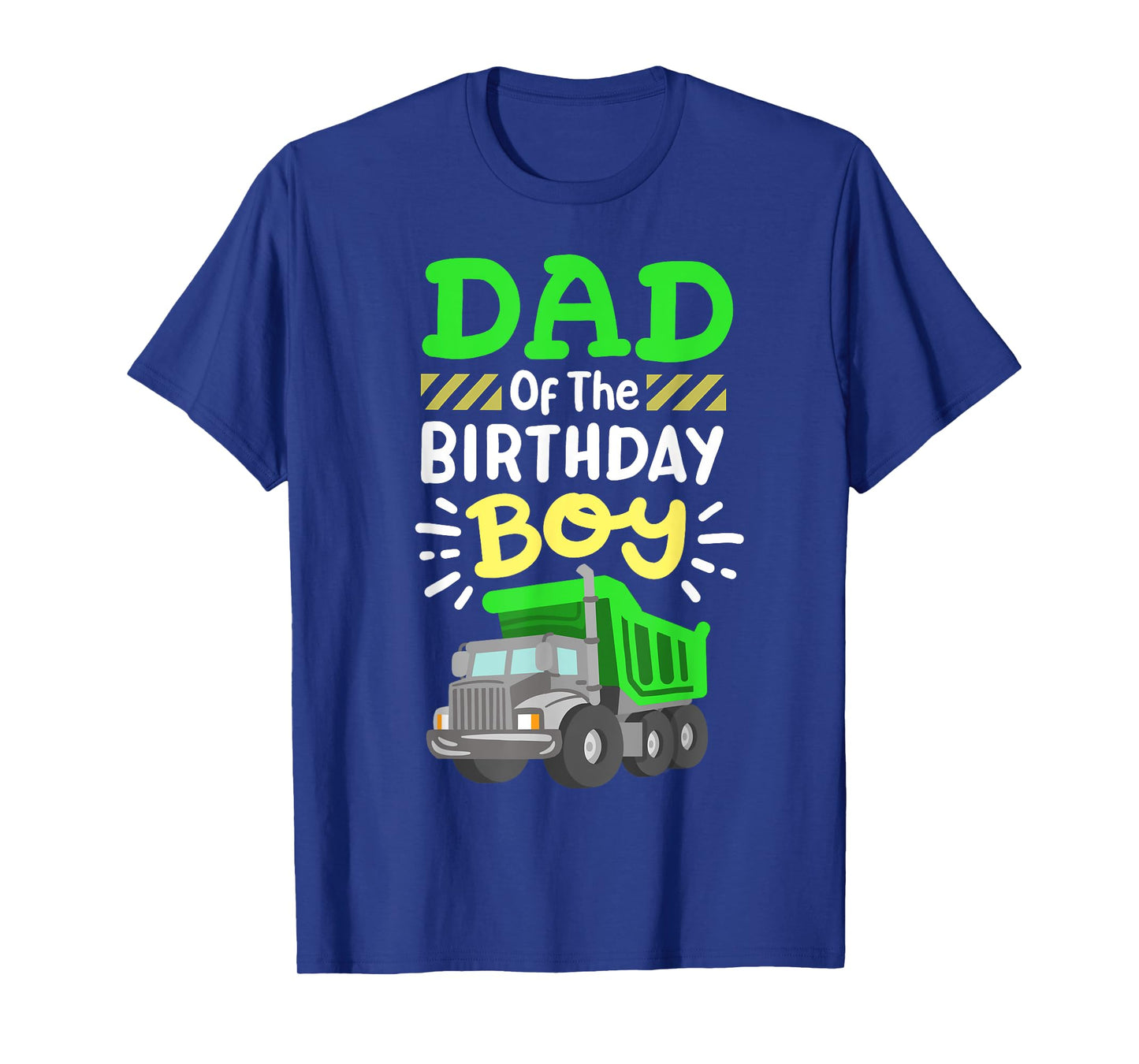 Dad Of The Birthday Boy Garbage Truck Birthday Family T-Shirt