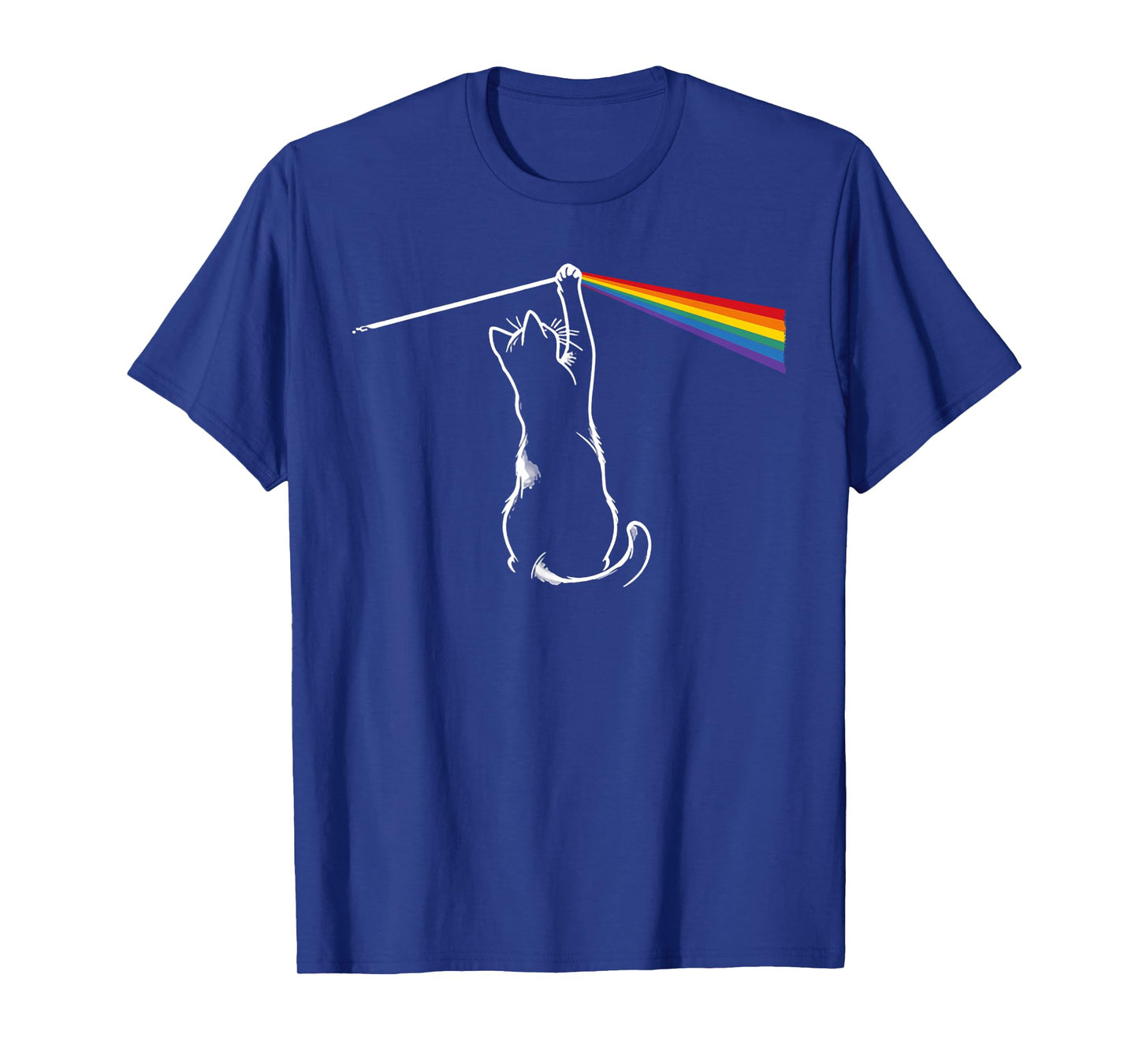 Cat Rock Music Funny Cat Colors T-Shirt