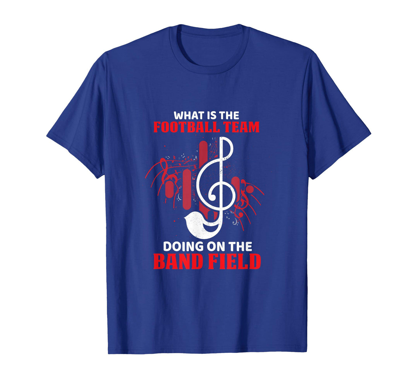What Is The Football Team Doing On The Band Field Musical T-Shirt