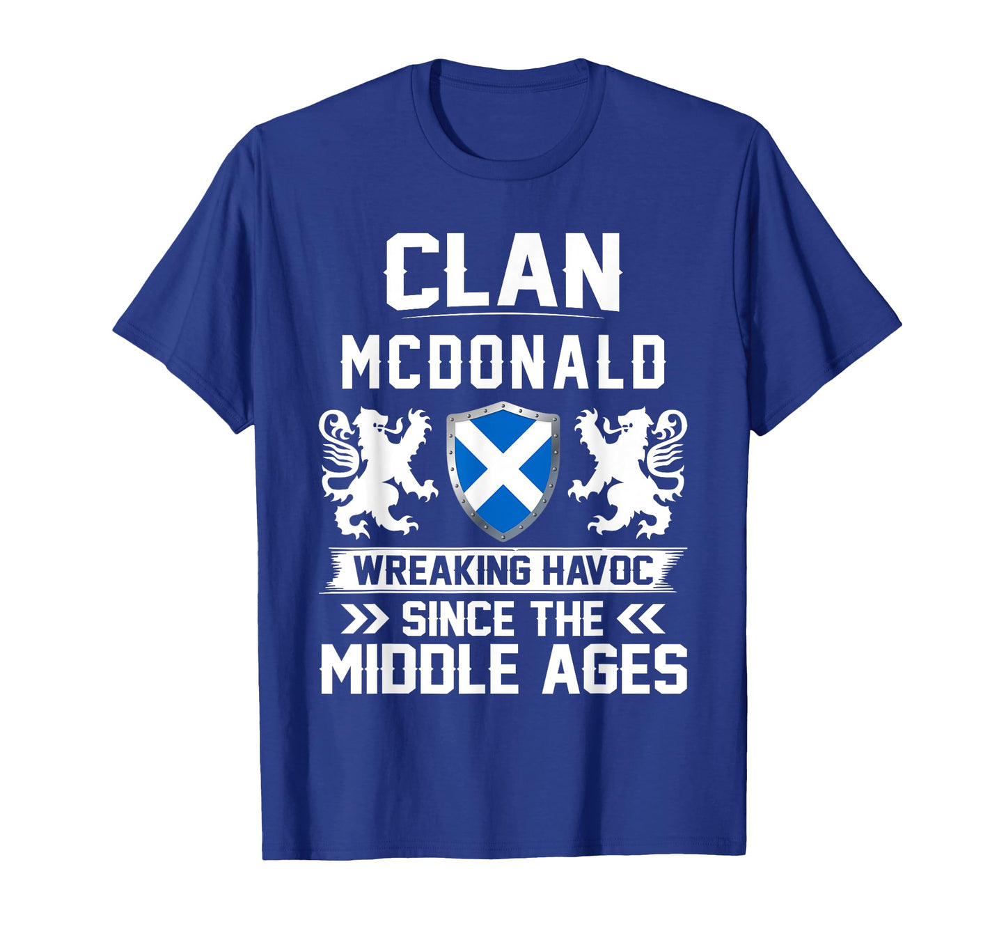 Clan MCDONALD scottish family scotland mothers day fathers T-Shirt