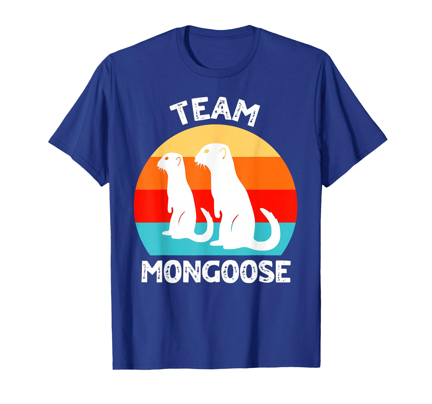 Funny Mongooses T-Shirt, Small, Black