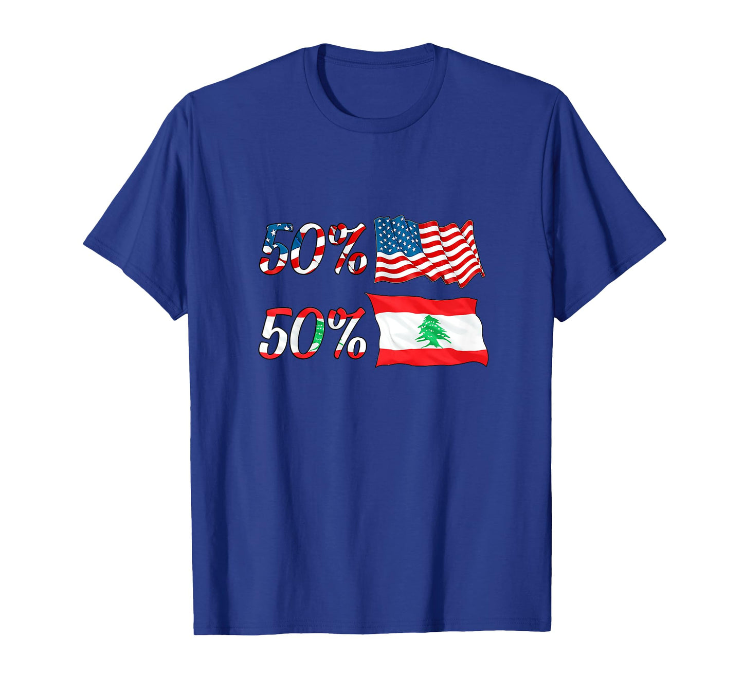 Half American Half Lebanese Baby Lebanon Boy Girl Gift T-Shirt