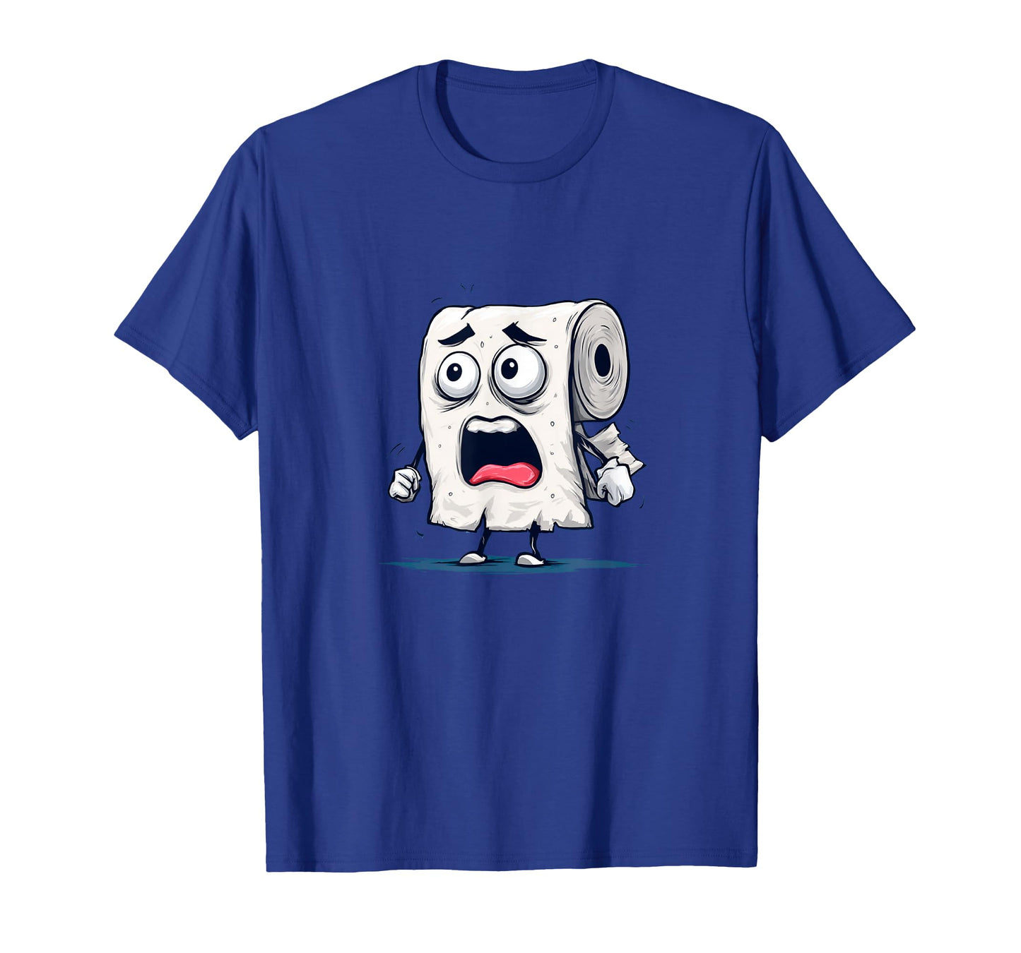 Funny Fearful Toilet Paper for Bathroom Tissue T-Shirt