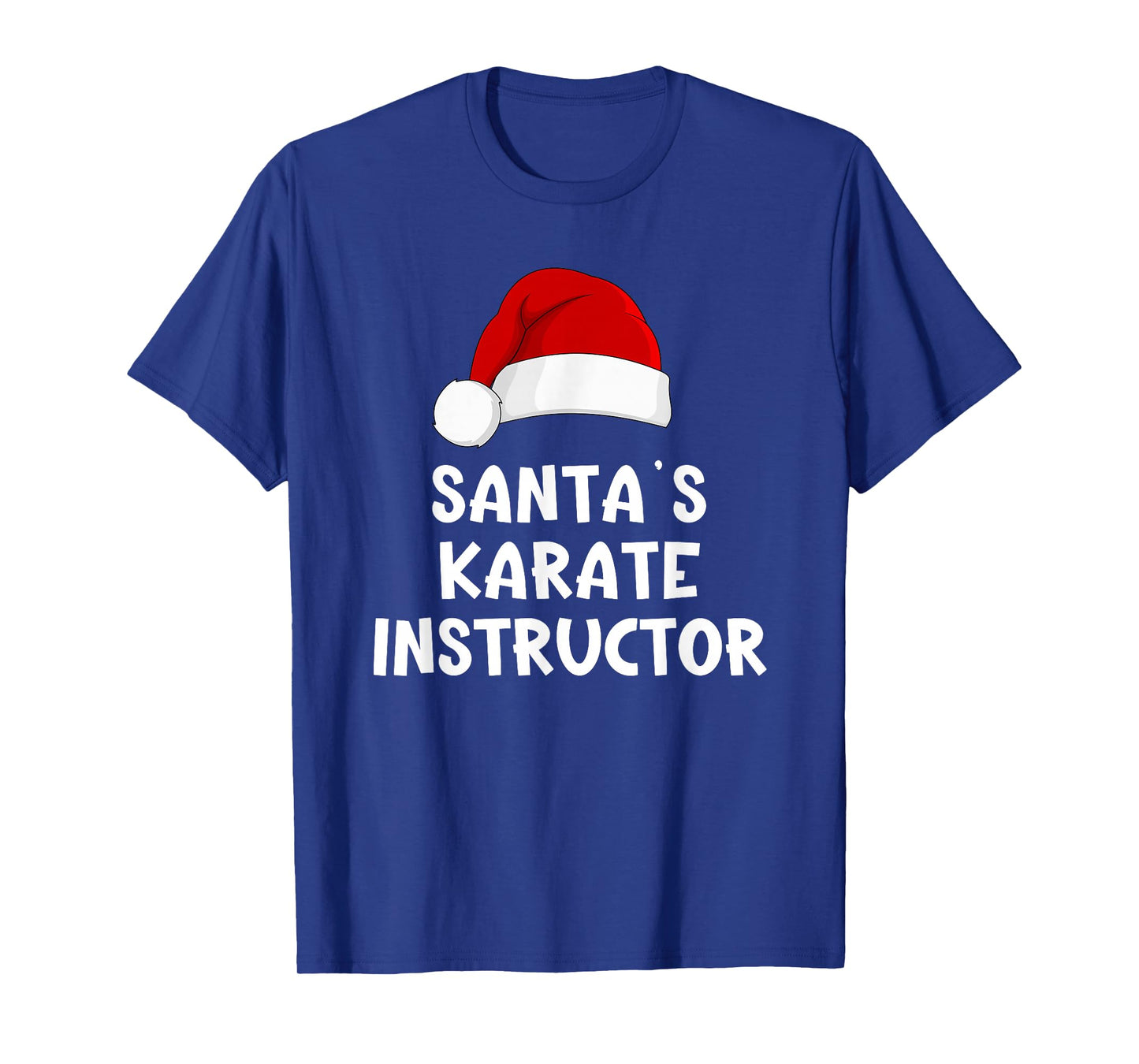 Christmas Santa's Favorite Karate Instructor Funny Pajama T-Shirt