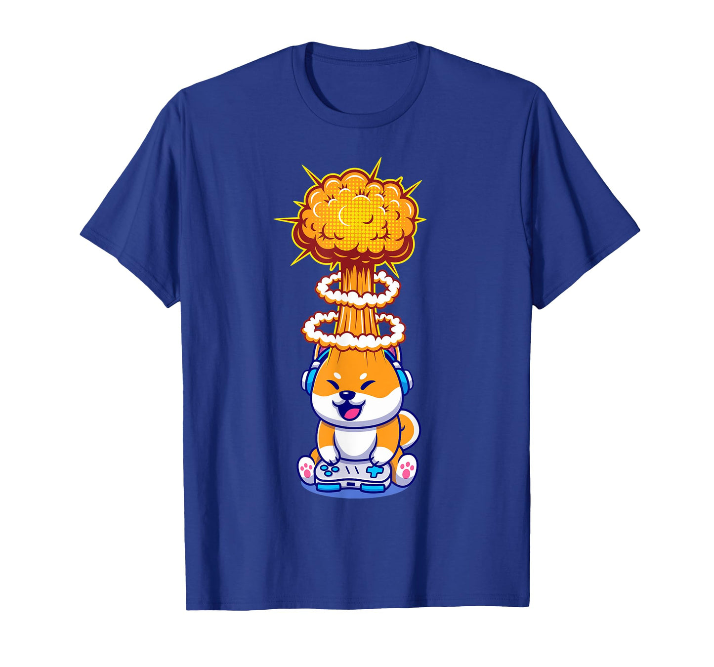 Gaming Animals Gambling Video Games Gaming Dog Shiba Inu T-Shirt