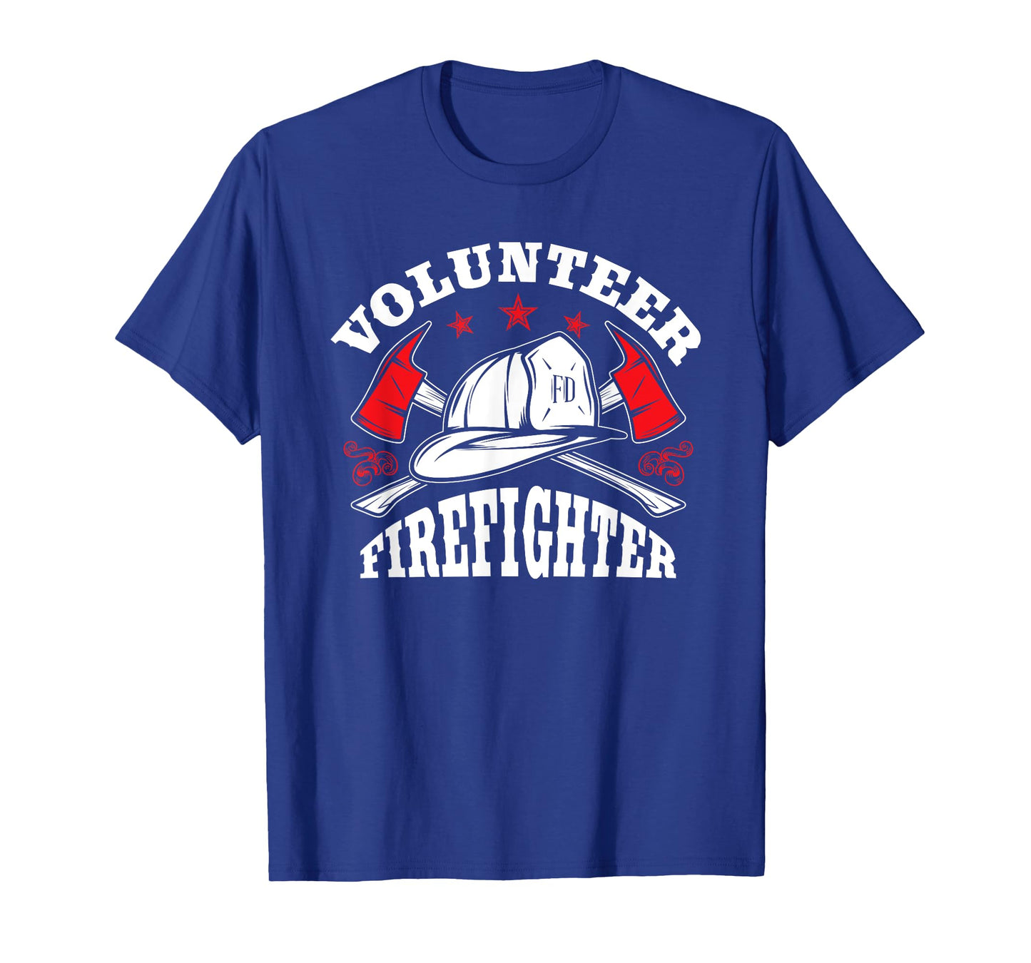Firefighter Volunteer Vintage Fire Department Fireman Gifts T-Shirt