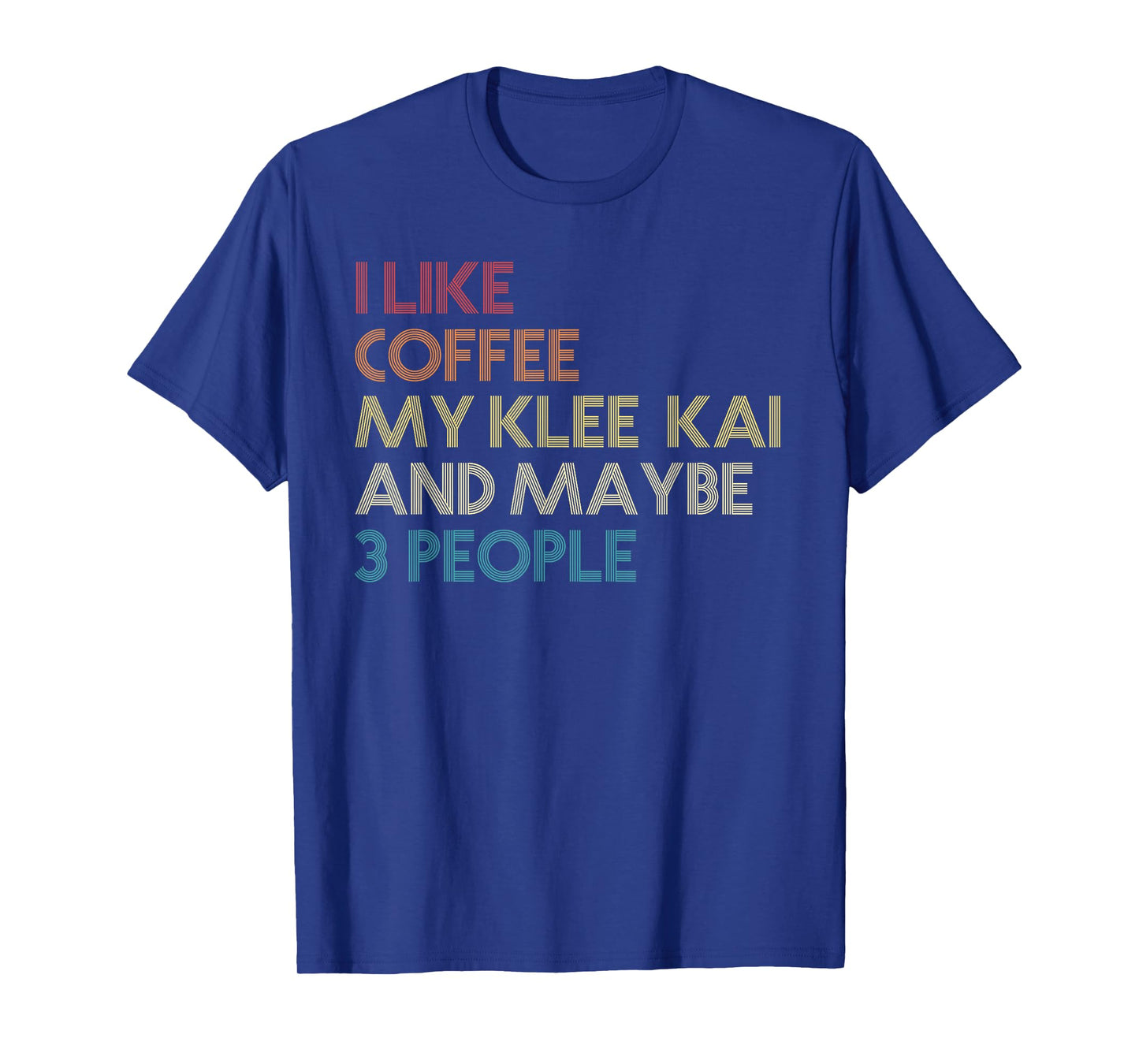 Alaskan Klee Kai Dog Owner Coffee Lovers Quote Vintage Retro T-Shirt for Men Women