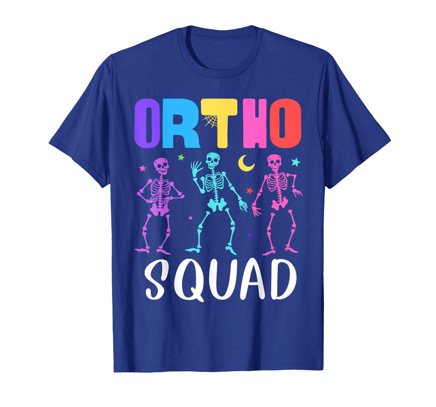 Skeleton Ortho Squad Orthopedic Nurse RN Halloween Costume T-Shirt