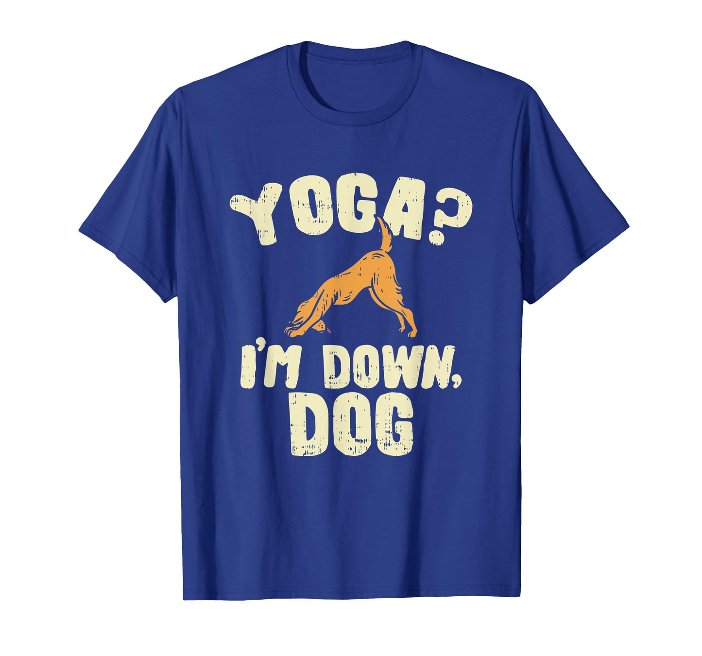 Funny Yoga Tshirts, Yoga Graphic Tee, I'm Down Dog Joke Men Women Kids T-Shirt