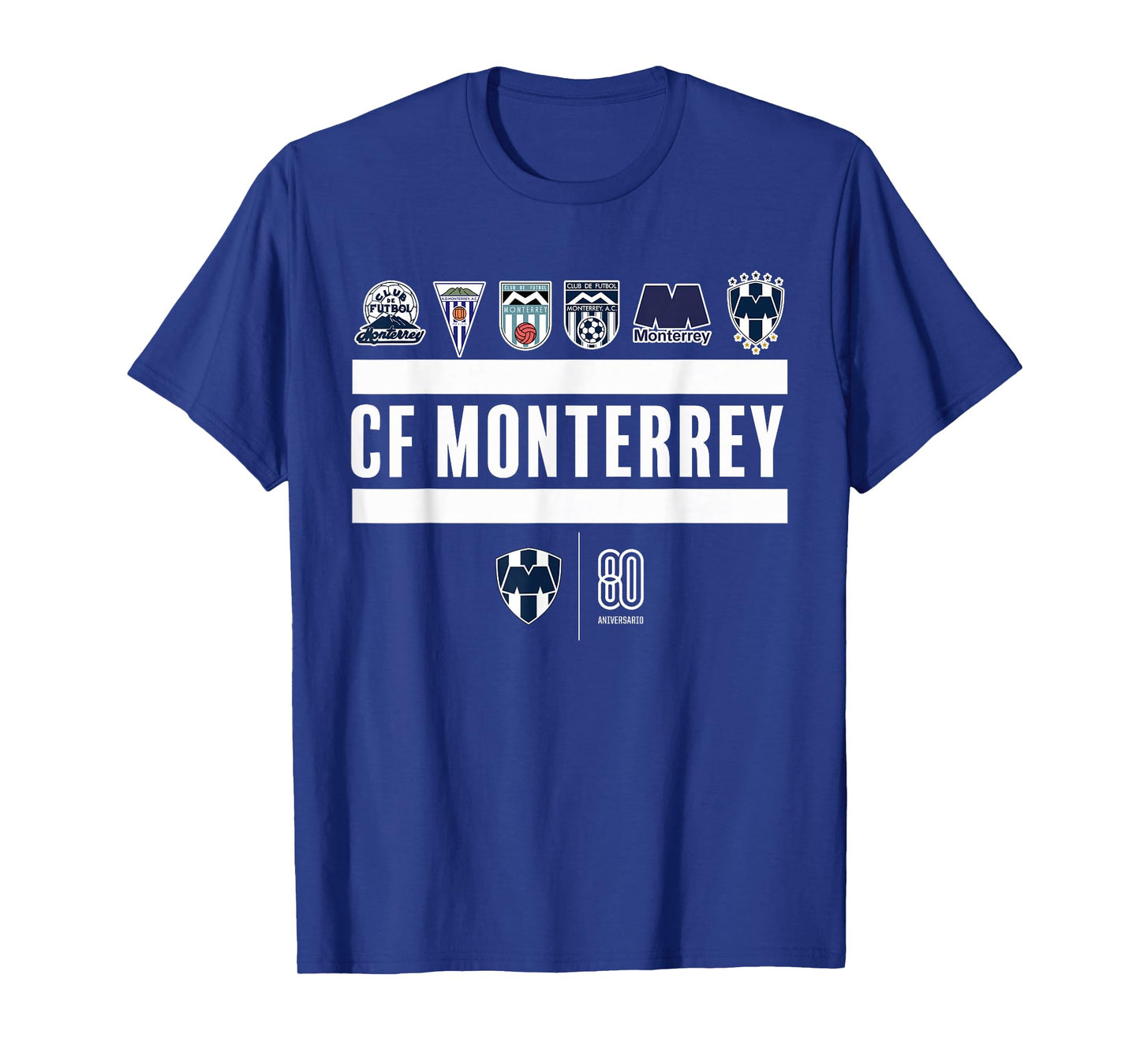 Rayados de Monterrey Aniversario N°80 T-Shirt