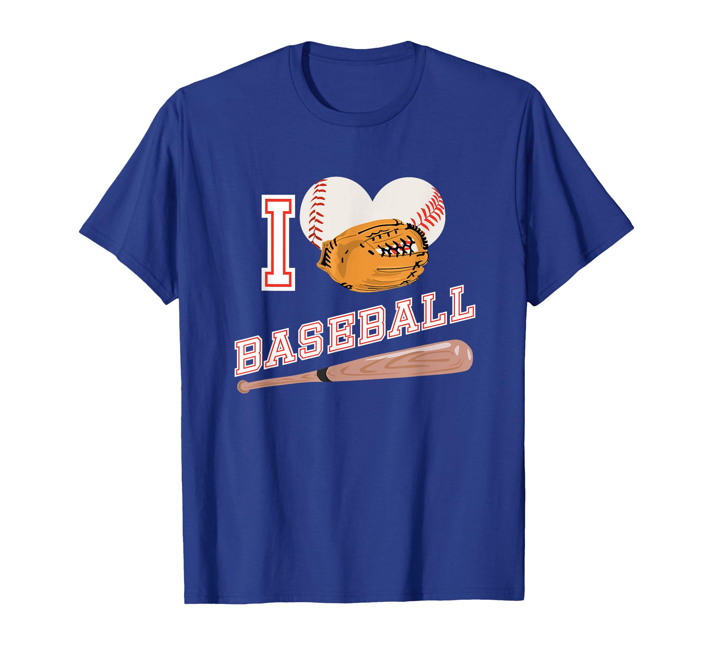 Baseball Sports Shirt I Love Baseball T-Shirt