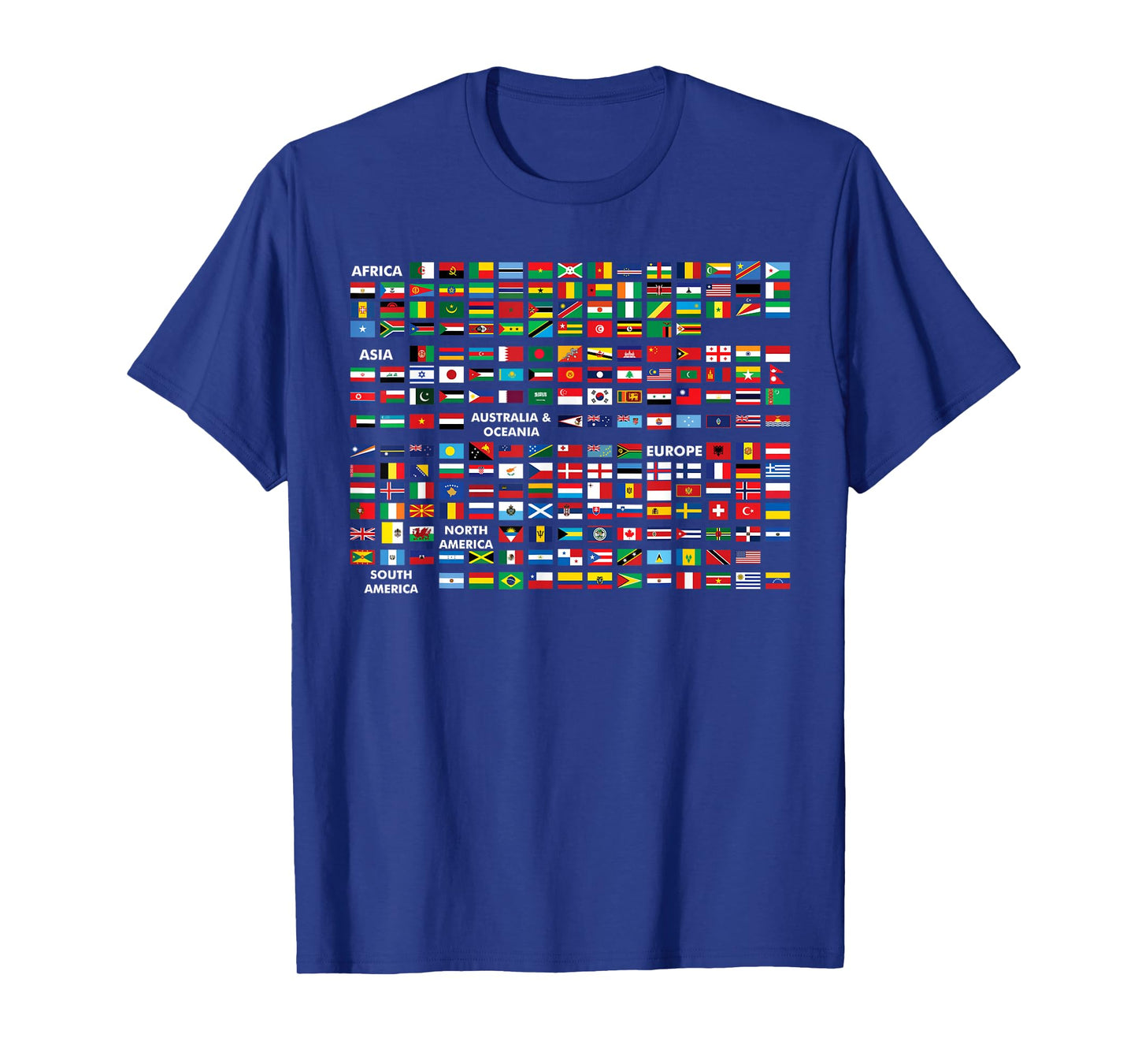 World Flags The Countries of the World International T-Shirt