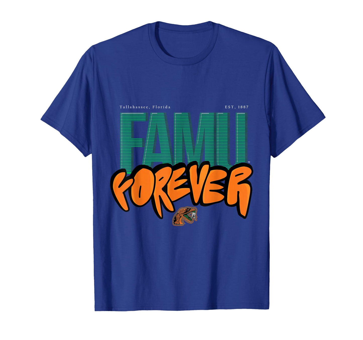FAMU Forever - Florida A&M University - Rattlers - HBCU T-Shirt
