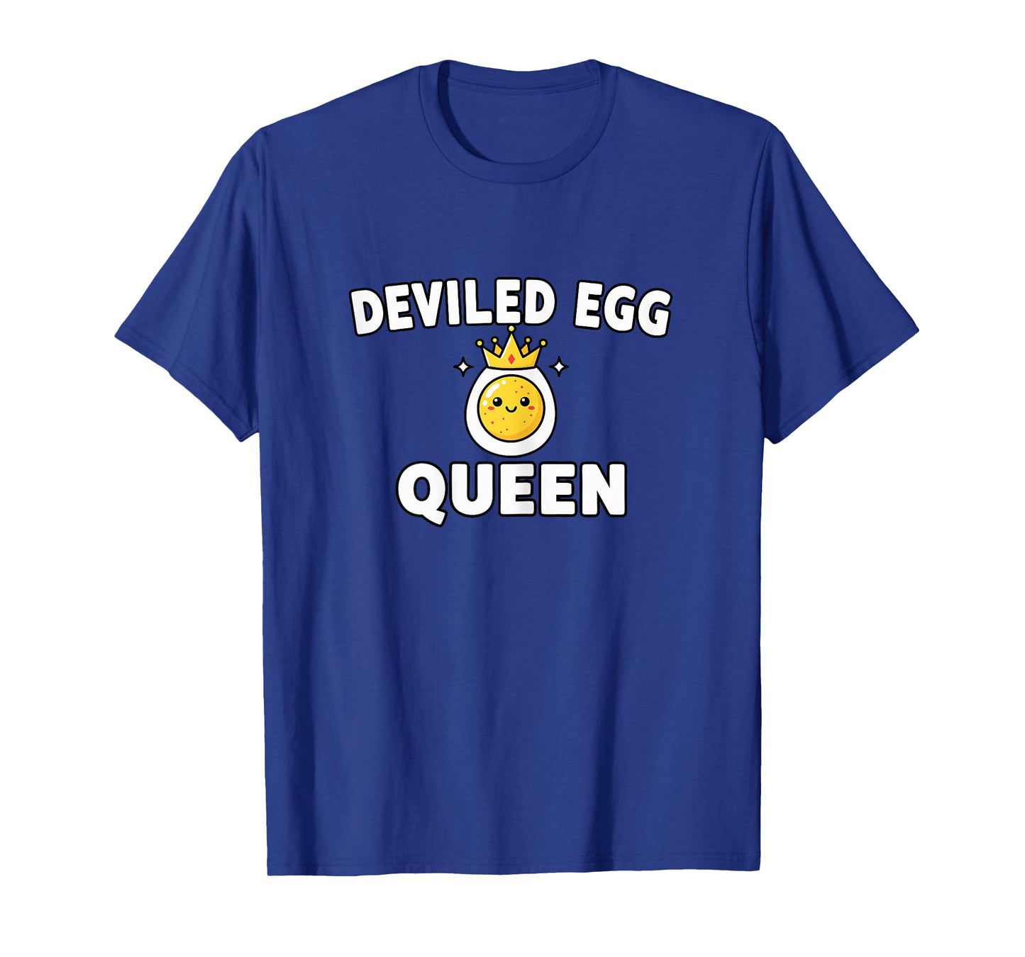 Deviled Egg Queen Cute Kawaii Cooking Pun Easter Brunch T-Shirt