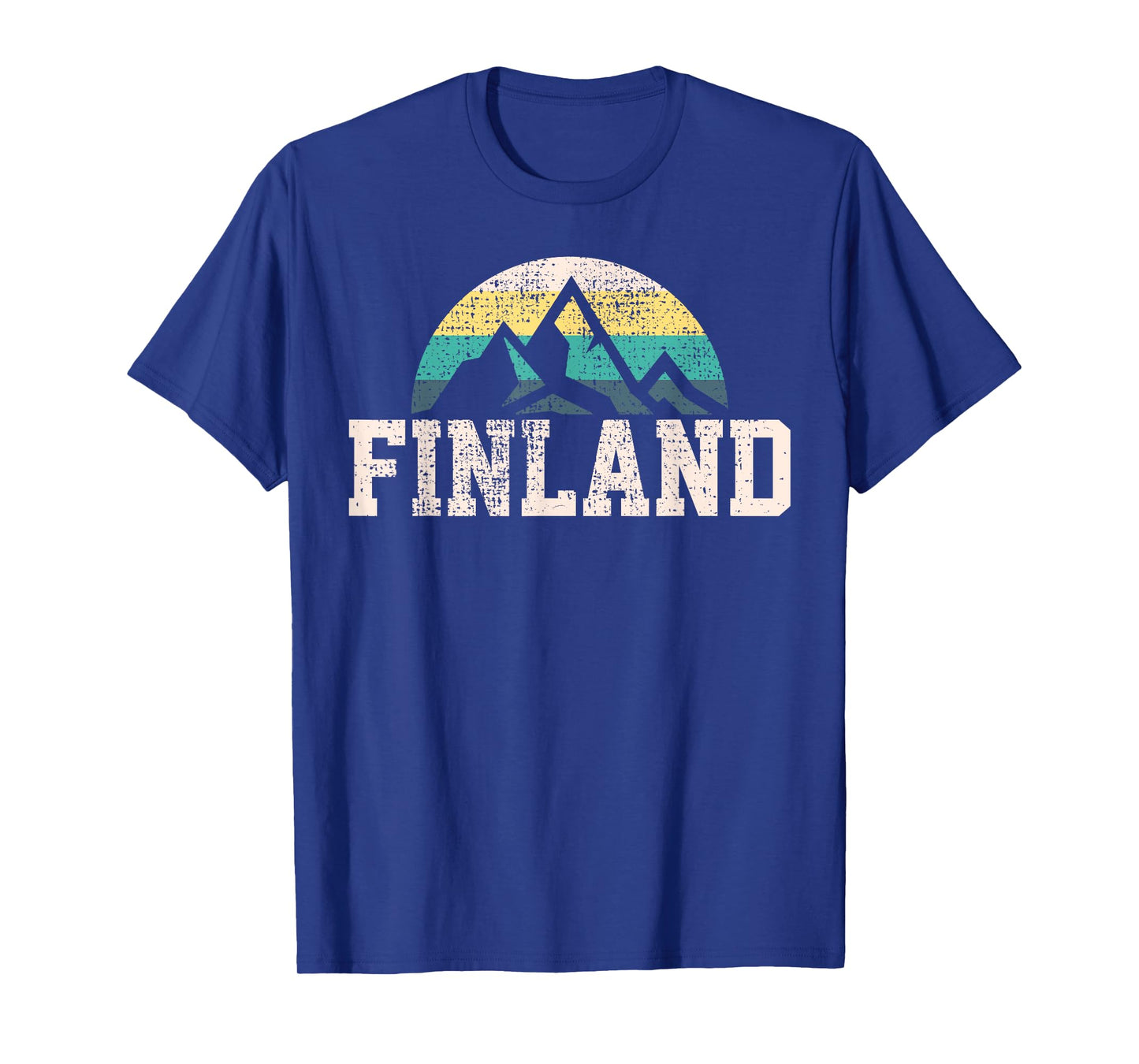 Finland Finnish Country Mountain Vintage T-Shirt
