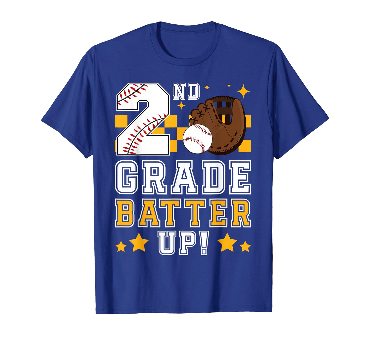 2nd Grade Batter Up Baseball First Day Back To School T-Shirt