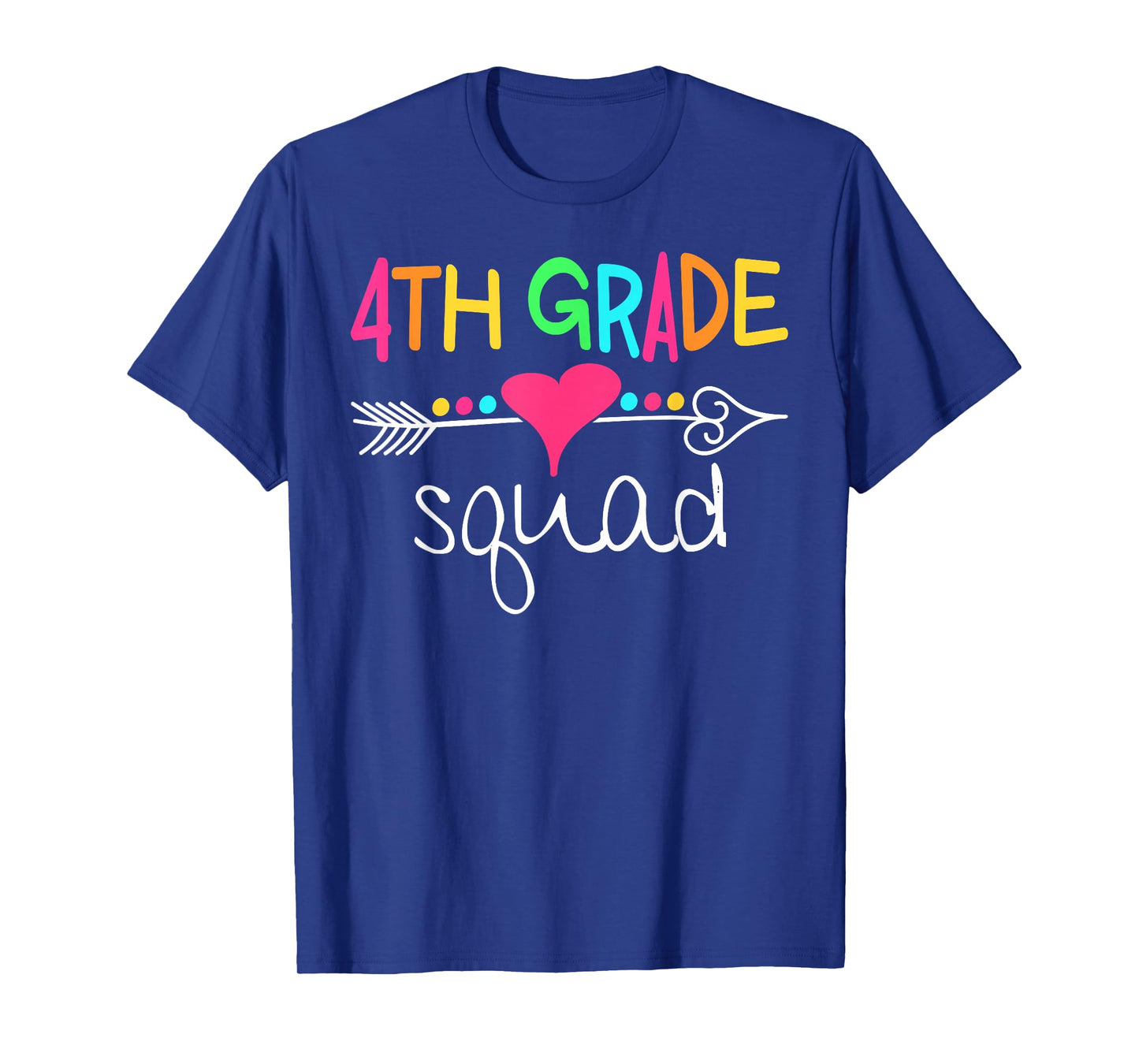 4th Grade Squad Fourth Teacher Student Team Back to School T-Shirt