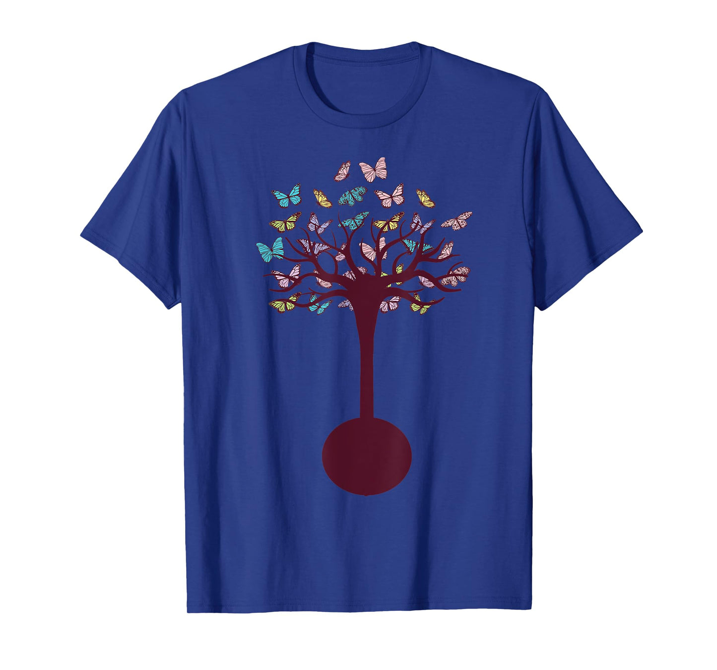 Banjo Tree Folk Music Band Bluegrass Musician Lover T-Shirt