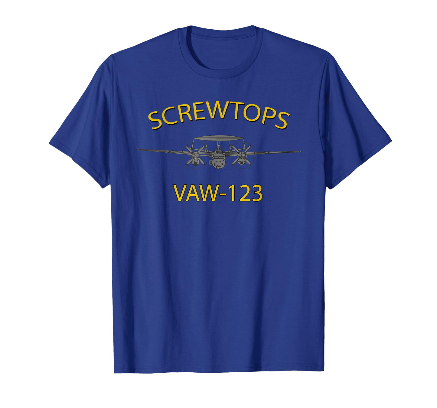 VAW-123 "Screwtops" Squadron E-2 Hawkeye T-shirt T-Shirt