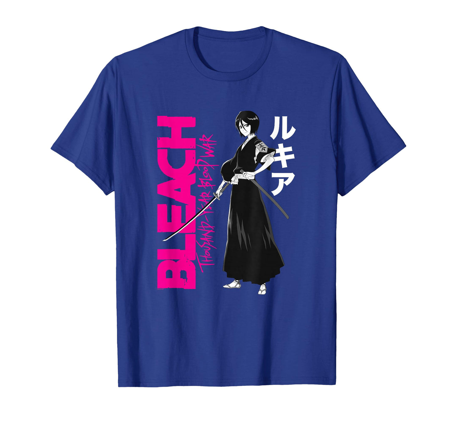 Bleach: Thousand Year Blood War Rukia with Large Logo Anime T-Shirt