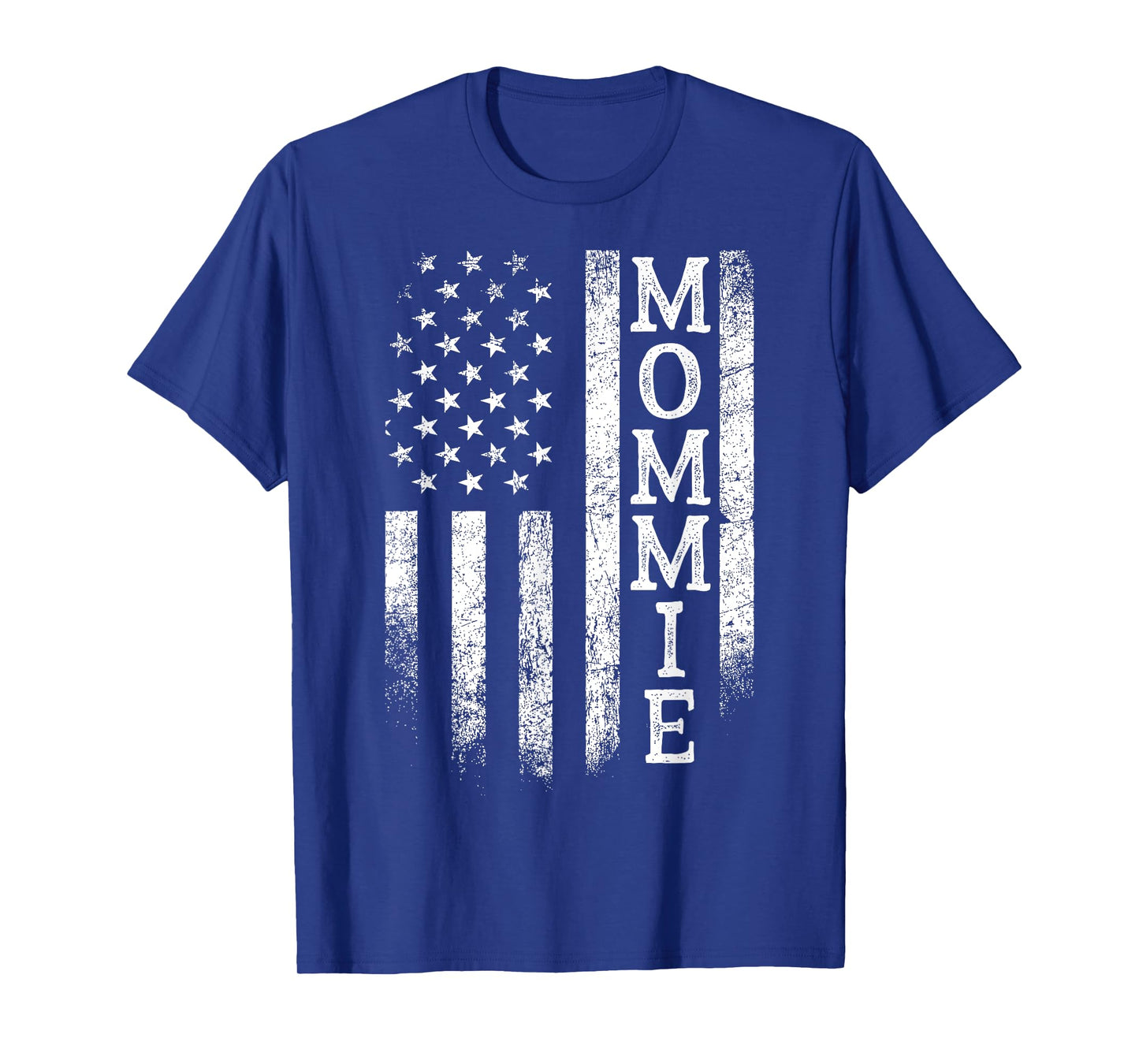 Mommie American Flag Patriotic Mother's Day T-Shirt