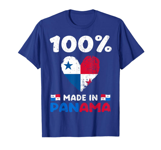 100 Percent Made In Panama Panamanian Boys Girls Kids T-Shirt