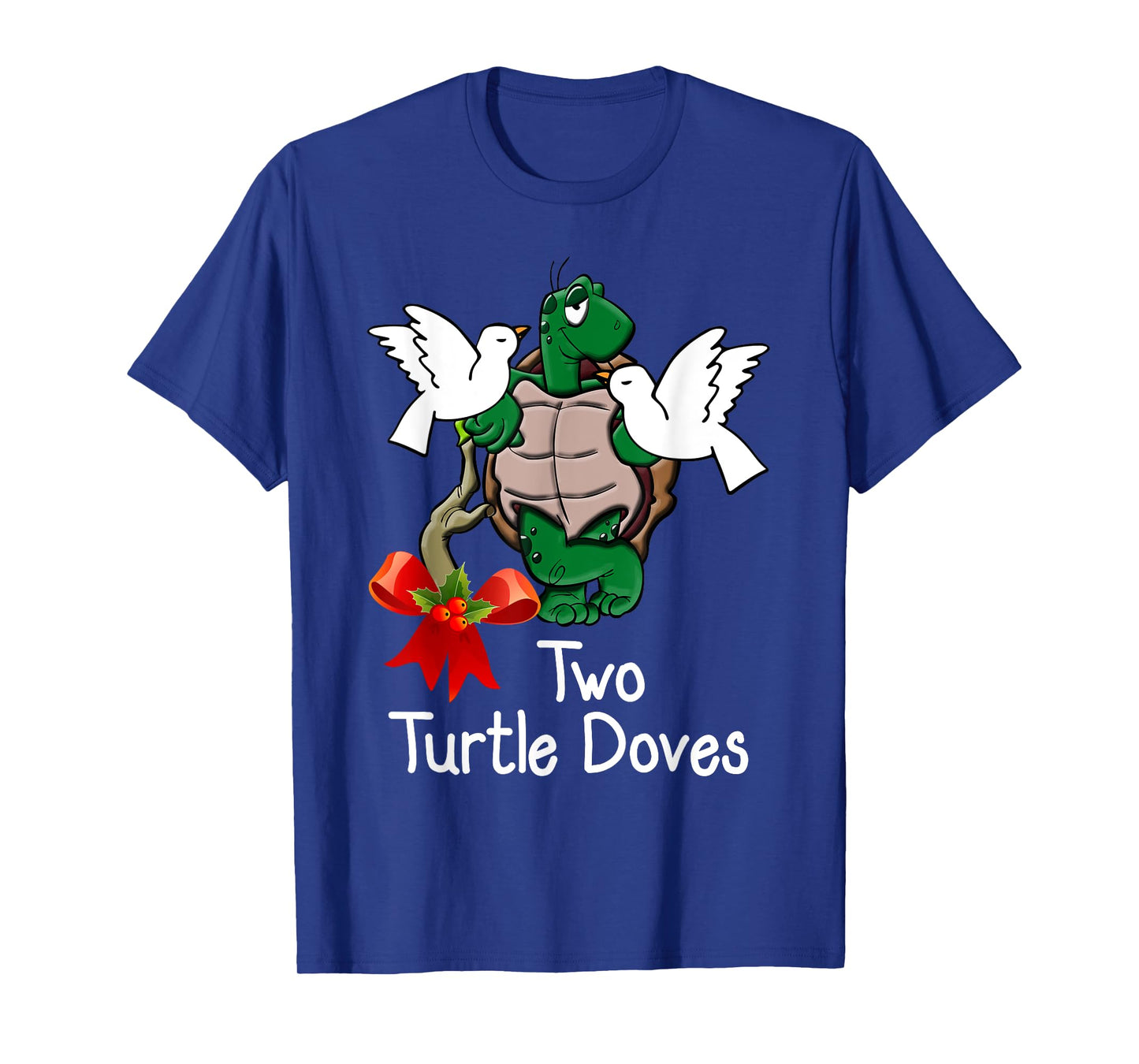 Funny Two Turtle Doves Twelve Days of Christmas T-Shirt