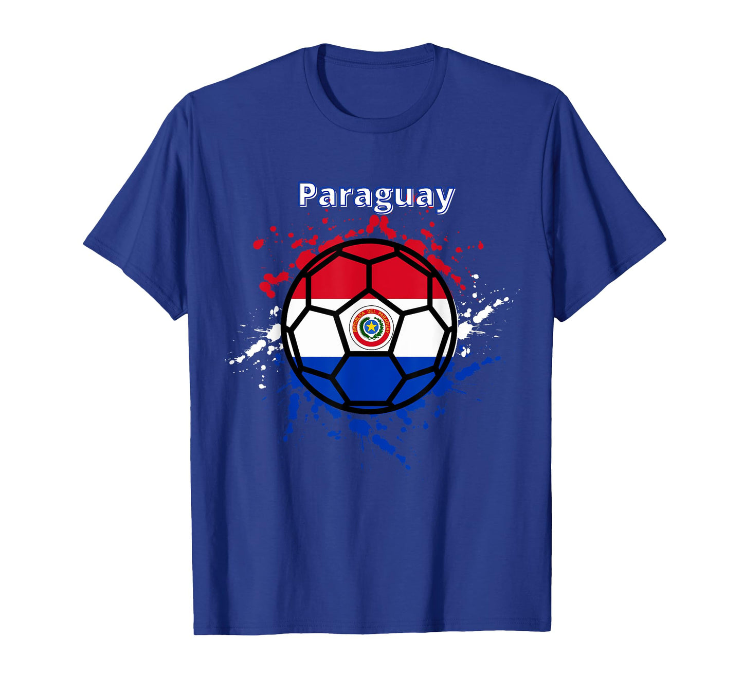 Paraguay Soccer Paraguayan Flag Futbol Fan Jersey T-Shirt