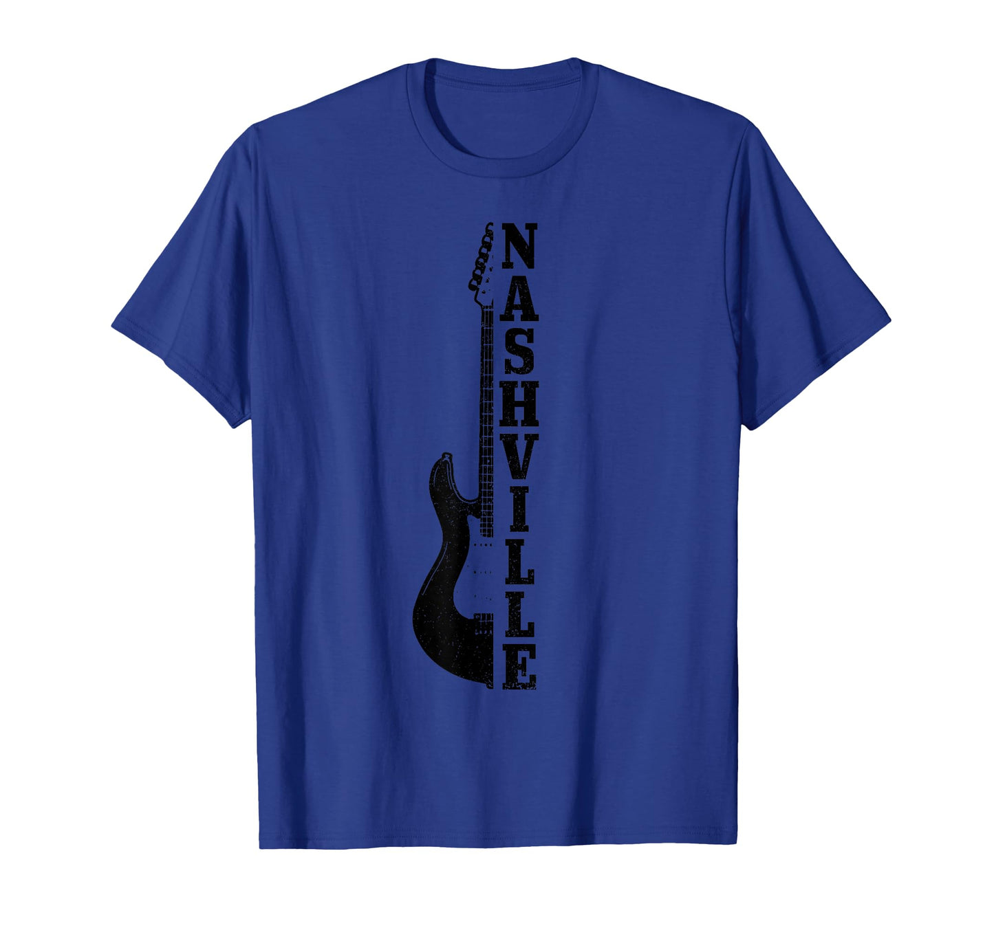 Nashville Tennessee Vintage Country Music City Guitar T-Shirt