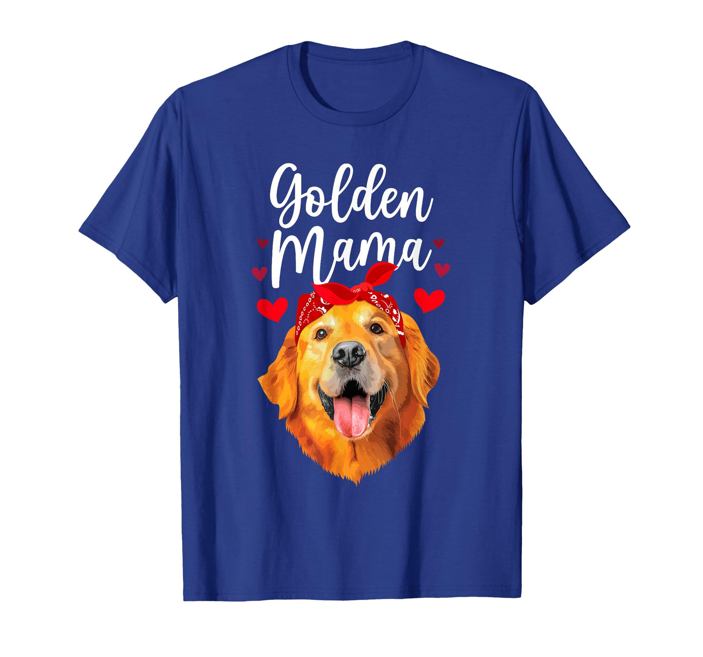 Golden Retriever Design For Mom Women Golden Retriever Lover T-Shirt