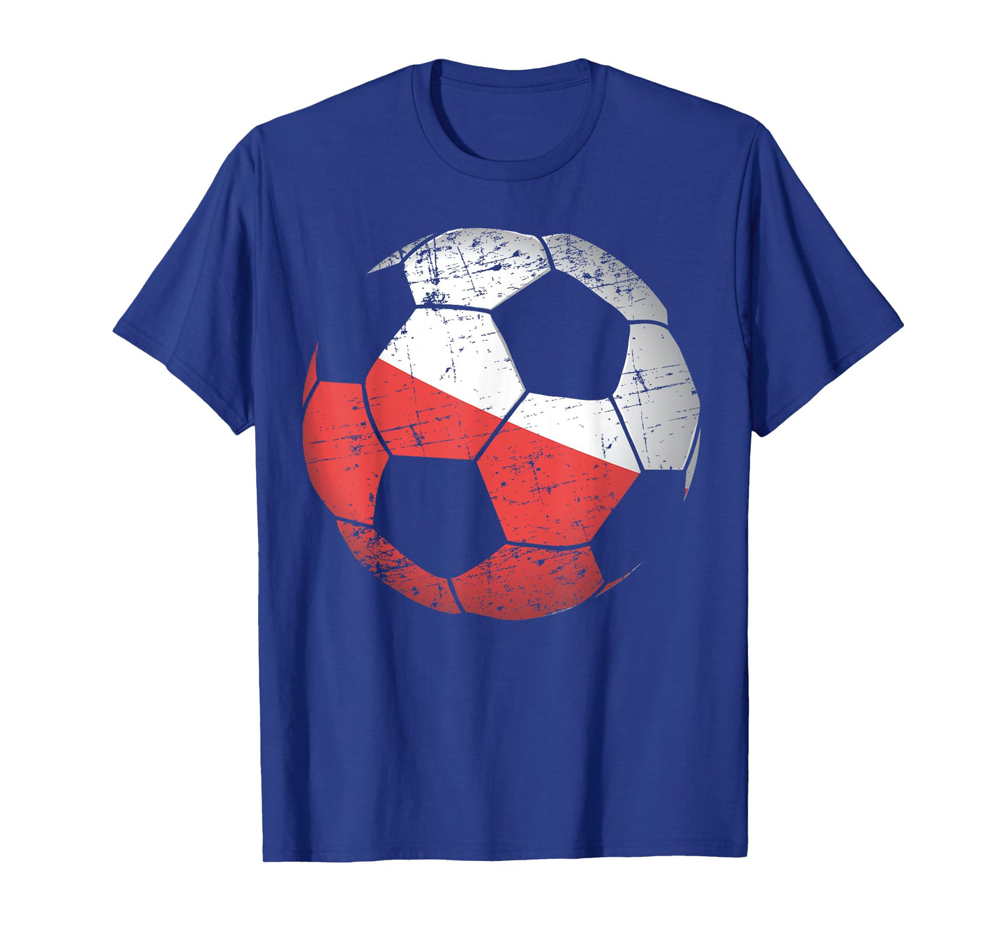 Poland Soccer Ball Flag Jersey Shirt - Polish Football Gift