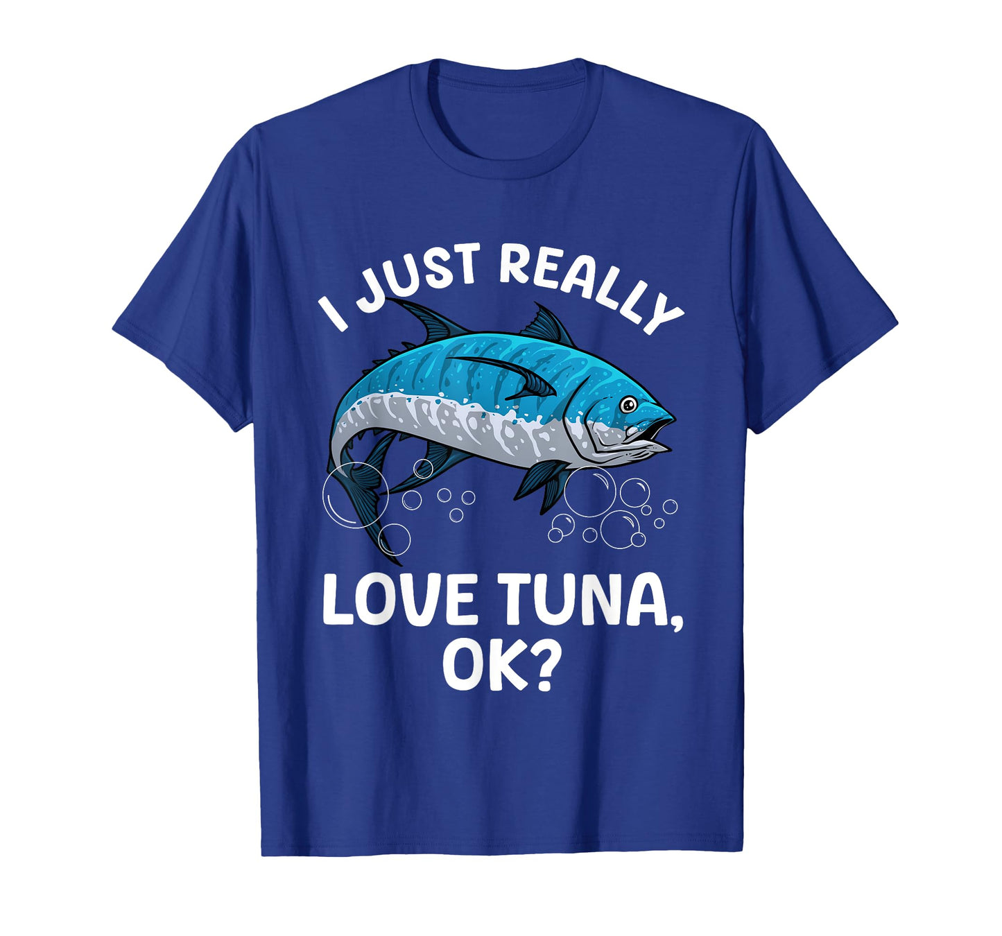 Cool Tuna Fishing Art For Men Women Deep Sea Tuna Fishing T-Shirt