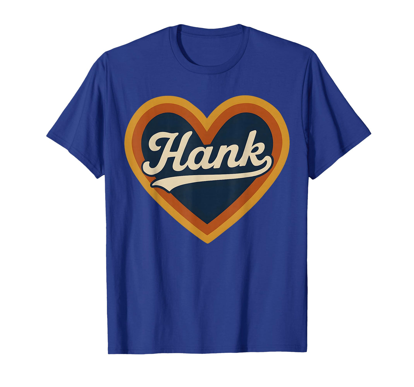 Hank Retro Heart Country Music Design Gift For Men Women Kid T-Shirt