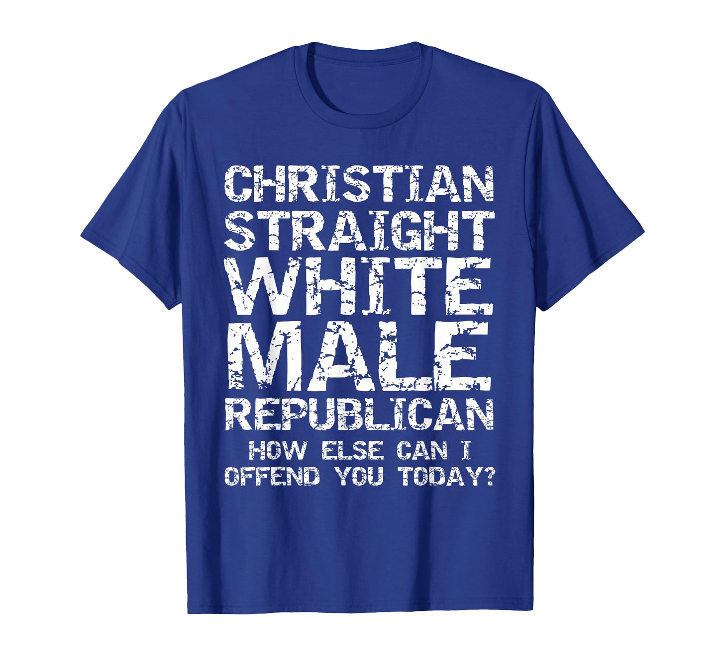 Can I Offend You? Christian Straight White Male Republican T-Shirt