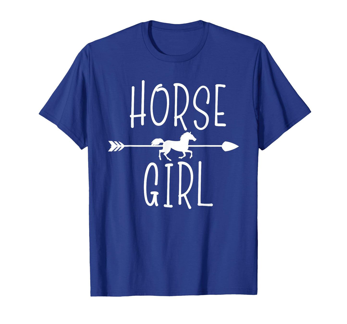 Horse Girl I Love My Horses Riding Equestrian Women Gifts T-Shirt