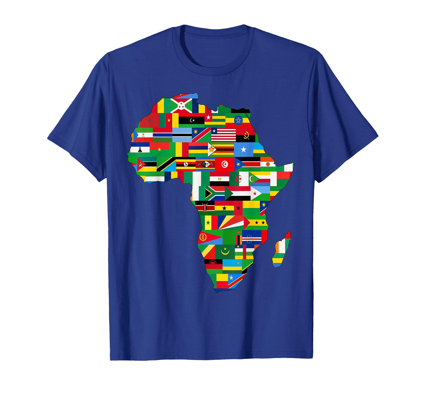 Africa T-Shirt Proud African Country Flags Continent Love T-Shirt