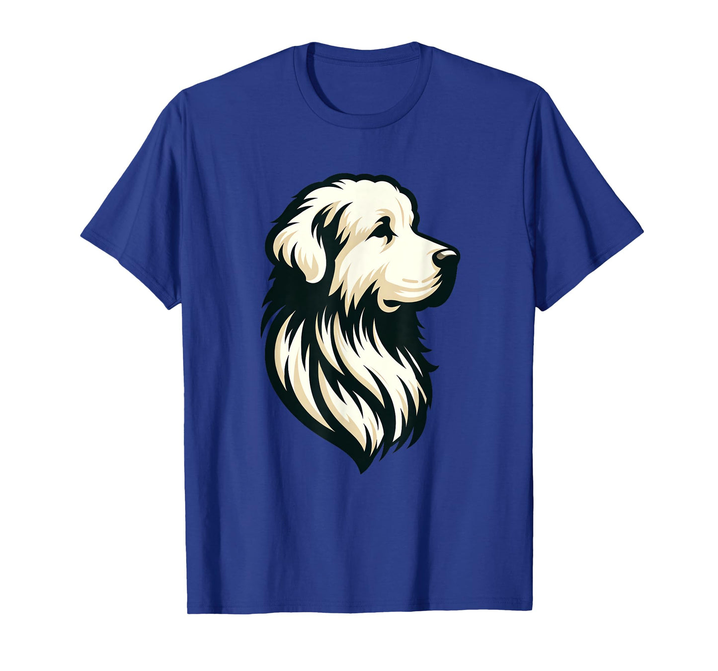 Great Pyrenees Pyr Minimalist Simple Dog Mom Dad Boys Girls T-Shirt