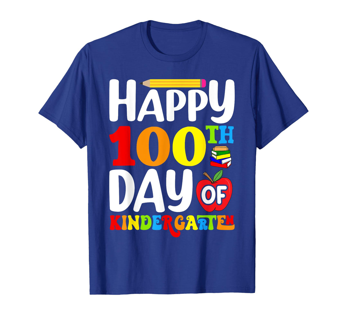 100th Day of Kindergarten Teacher Kids 100 Days Smarter T-Shirt