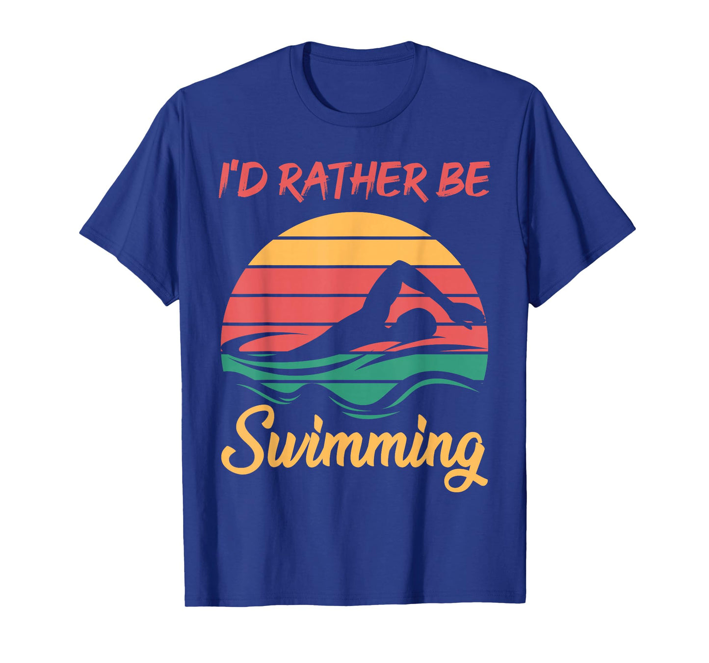 Water Rat Water Sports Hobby Swimming Club Swimming T-Shirt