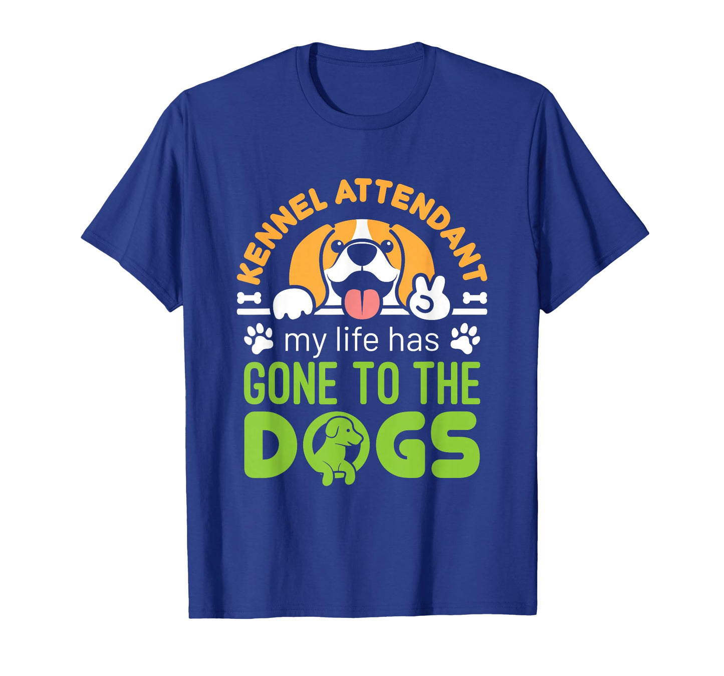 Kennel Attendant Funny Dog Saying Cute Boarding Boarder T-Shirt