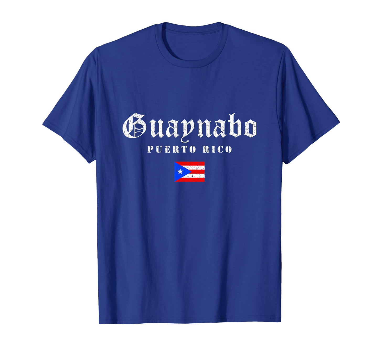 Vintage Guaynabo Puerto Rico Flag Pride Home Root Travel T-Shirt