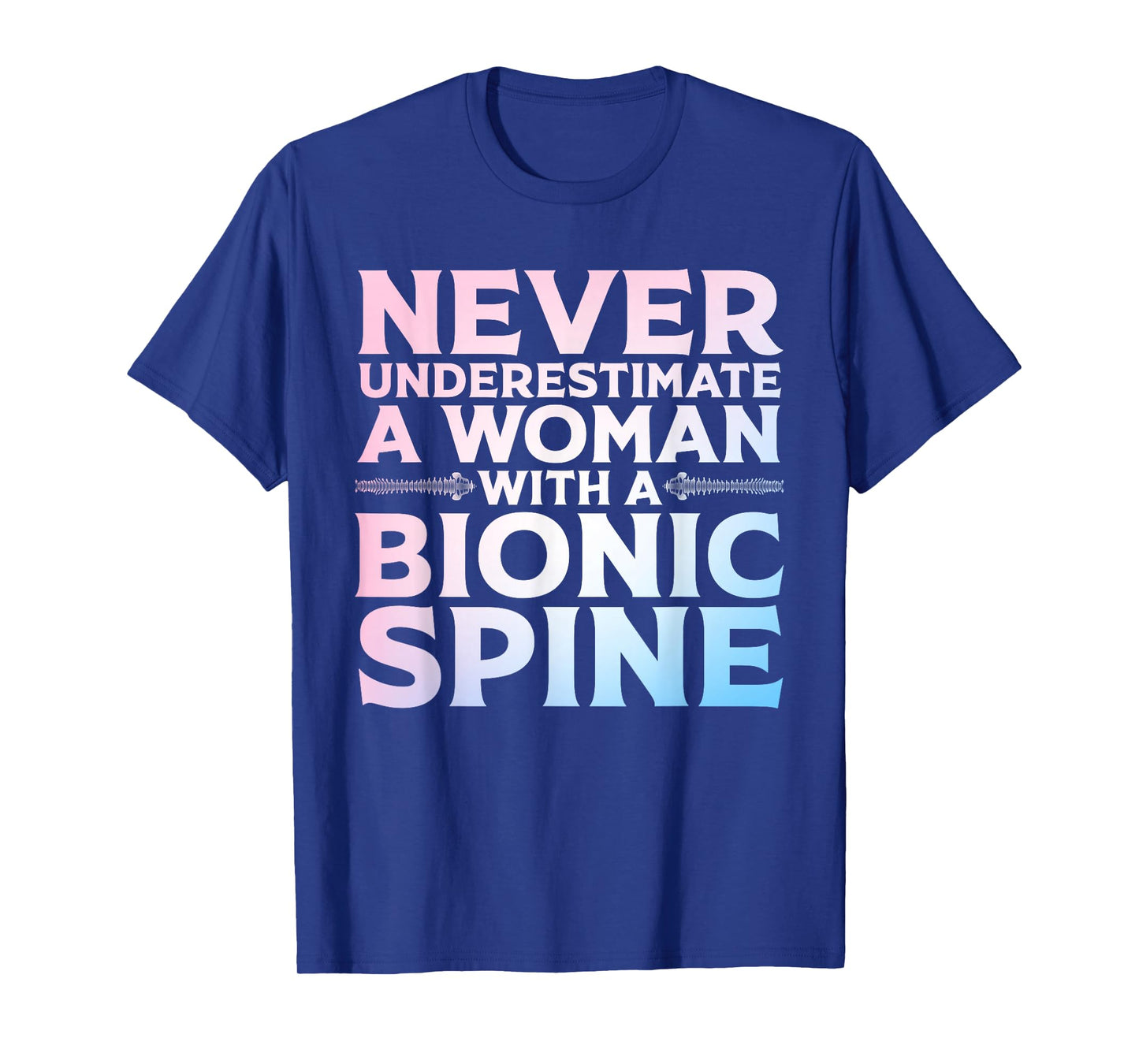 Spine Surgery Art for Women Girls Back Lumbar Spine Surgery T-Shirt