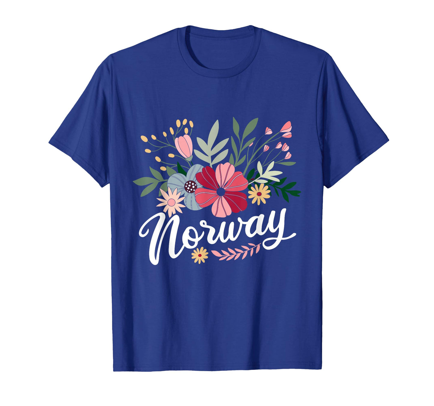 Scandinavian Country Norway Mountains Gift Norway T-Shirt