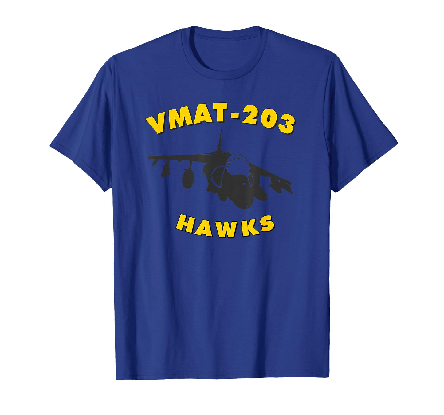 VMAT-203 Hawks AV8B Harrier Attack Training Squadron T-shirt T-Shirt