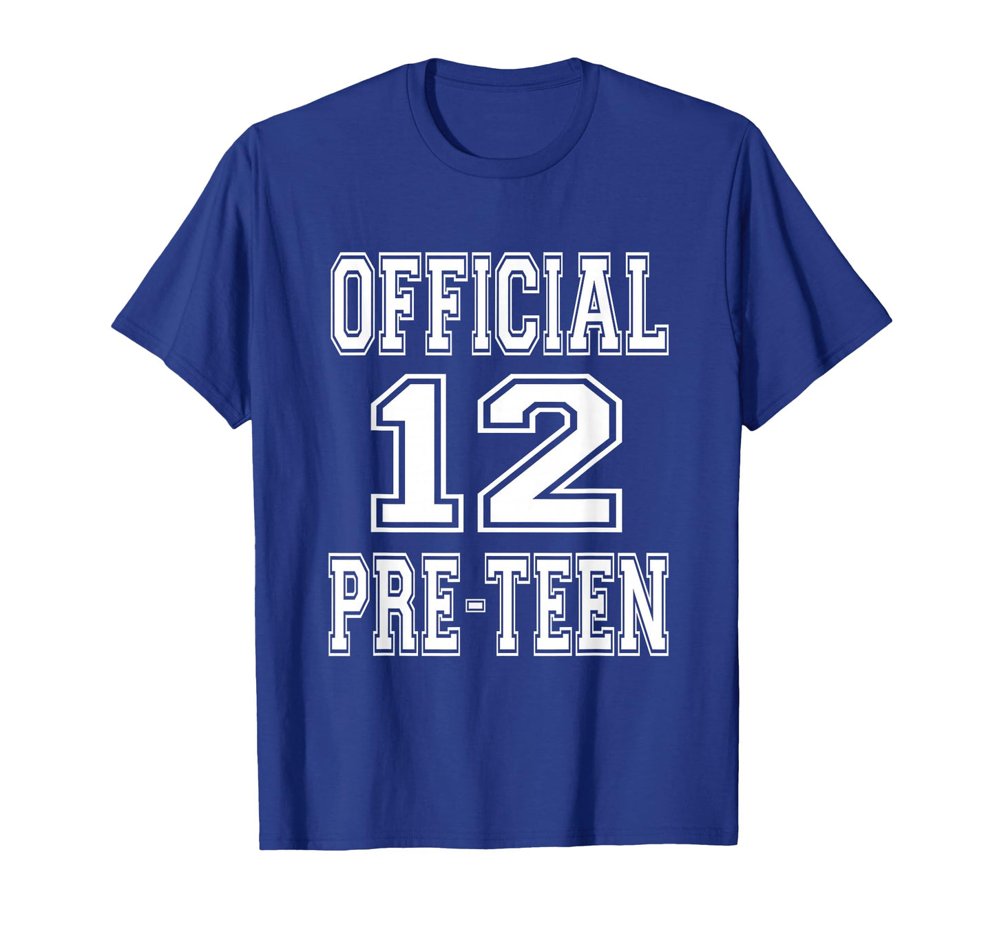 Official 12 Preteen 12th Birthday Gift for Boys And Girls T-Shirt
