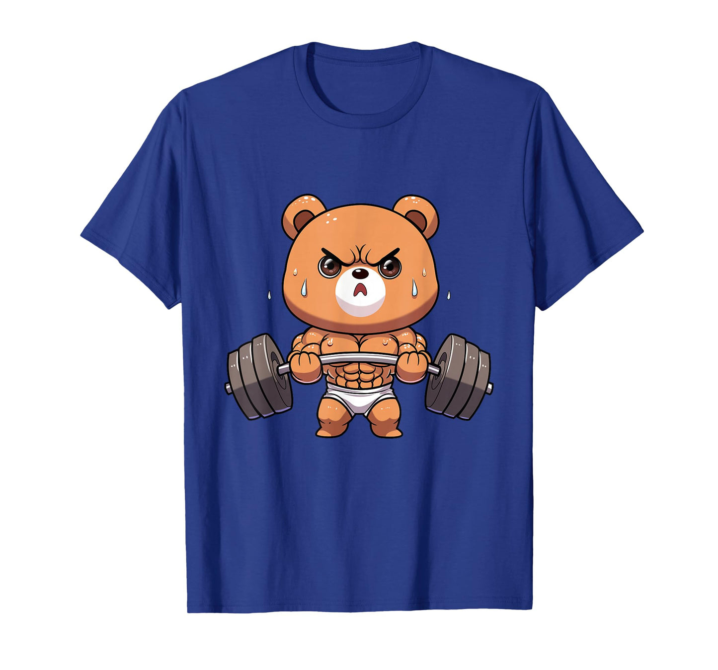 Bear Bodybuilder Bodybuilding Muscle Gym Weightlifting Bear T-Shirt