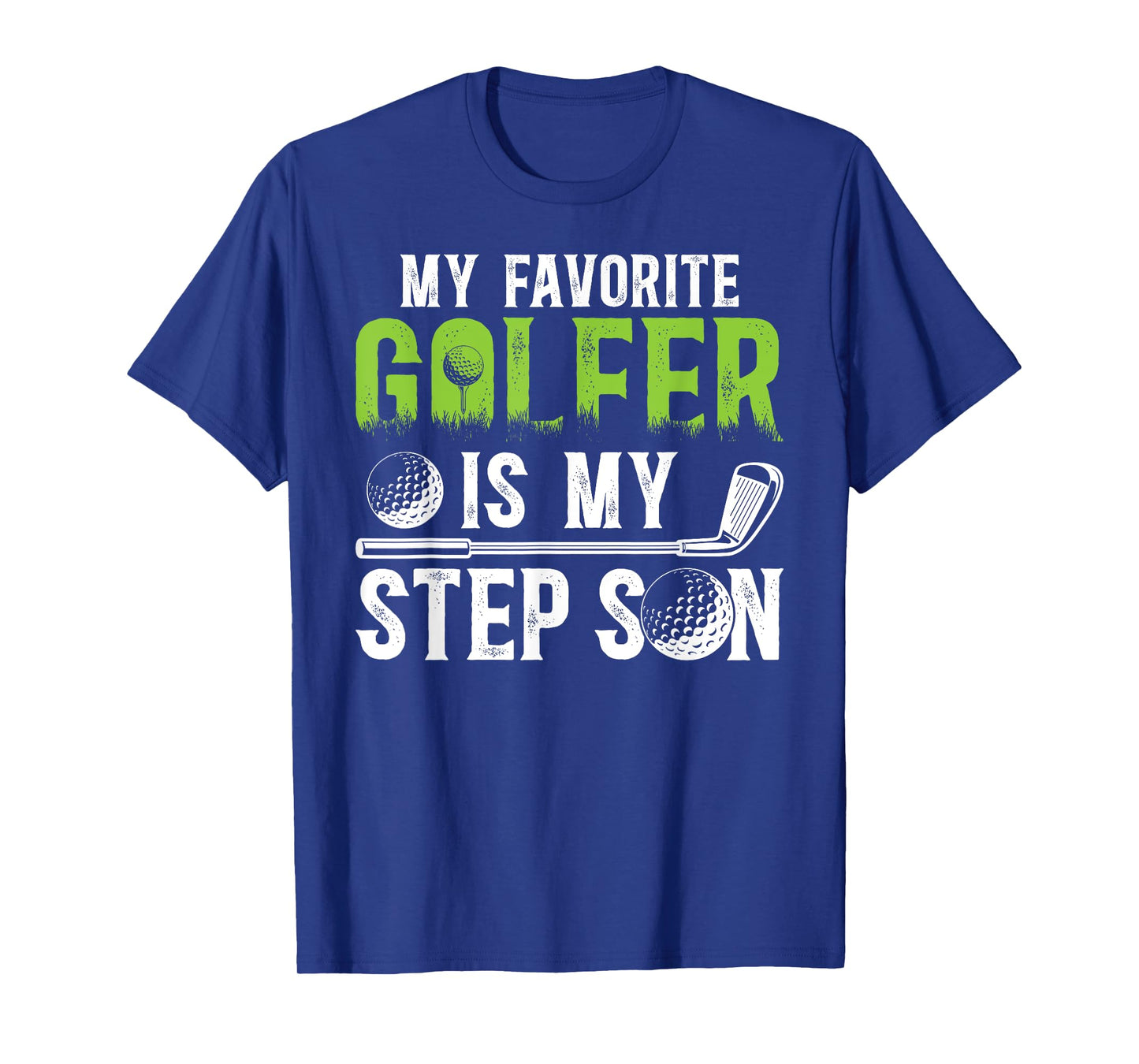 Proud Golf Step-Dad Golf Player Stepfather Golfer Stepdad T-Shirt