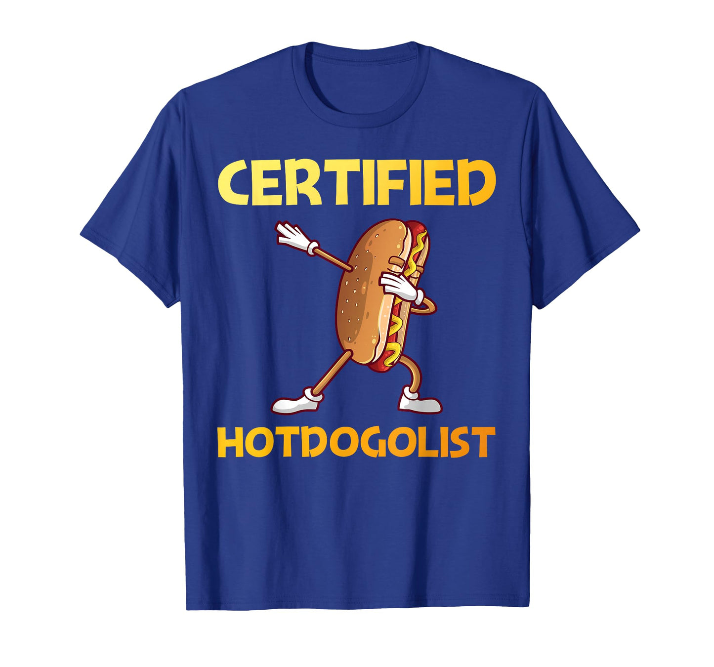 Cool Hotdog Outfit for Men Women Adult Hotdog Hot Dog Lover T-Shirt