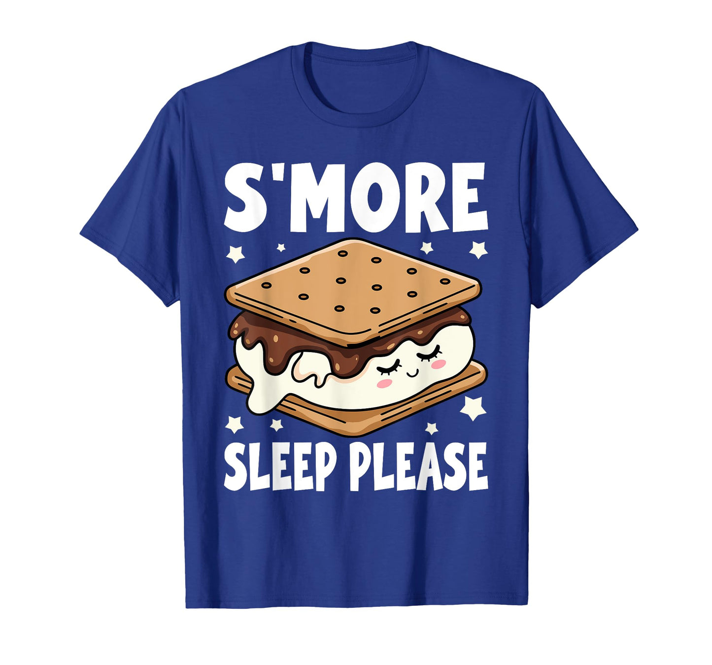 S'more Sleep I Marshmallow Pajamas for Boys Girls Camping T-Shirt