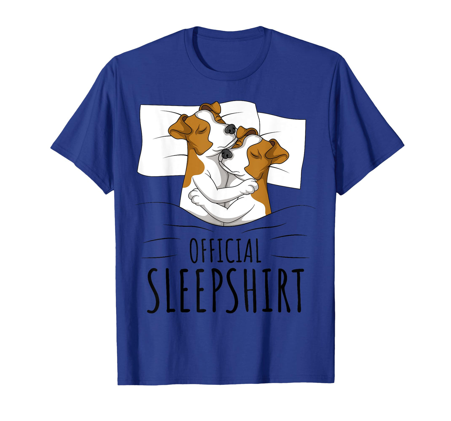 Sleeping Jack Russell Terrier Pyjamas Official Sleepshirt T-Shirt